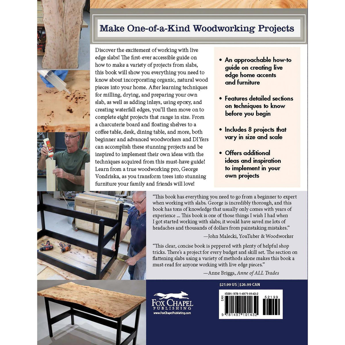 Woodworker's Guide to Live Edge Slabs