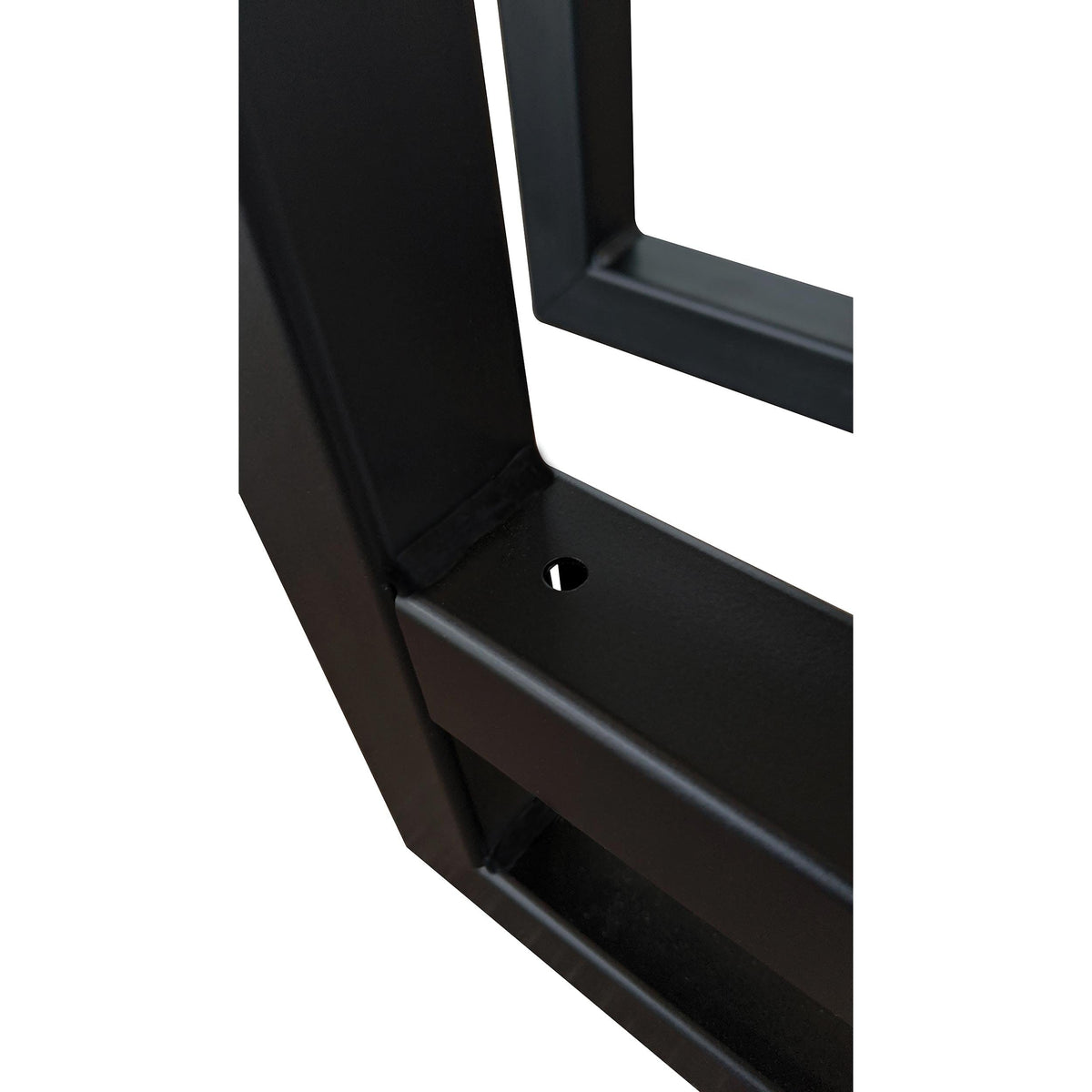 Cube Bench Legs - 20" - Black - Pair
