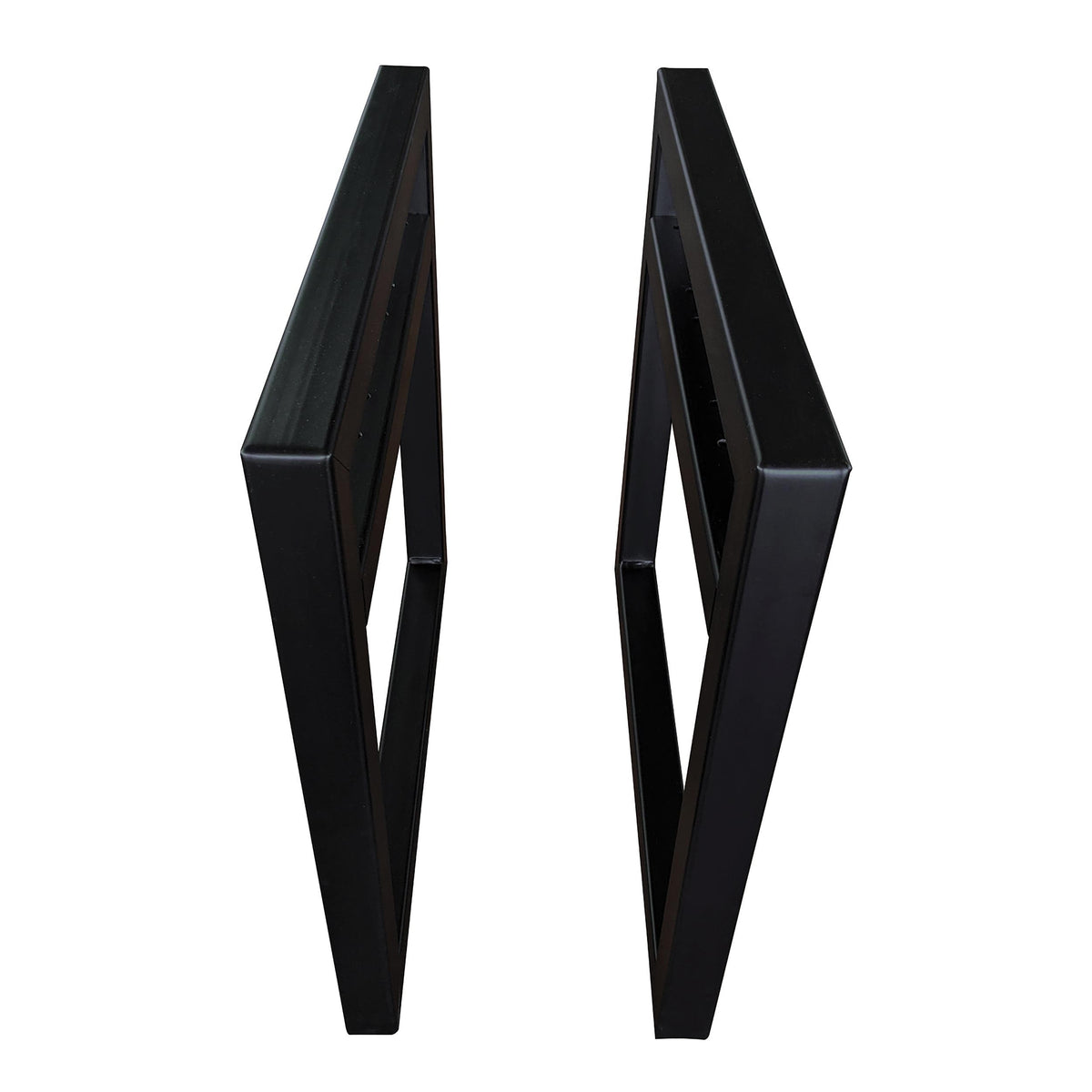 Cube Bench Legs - 20" - Black - Pair