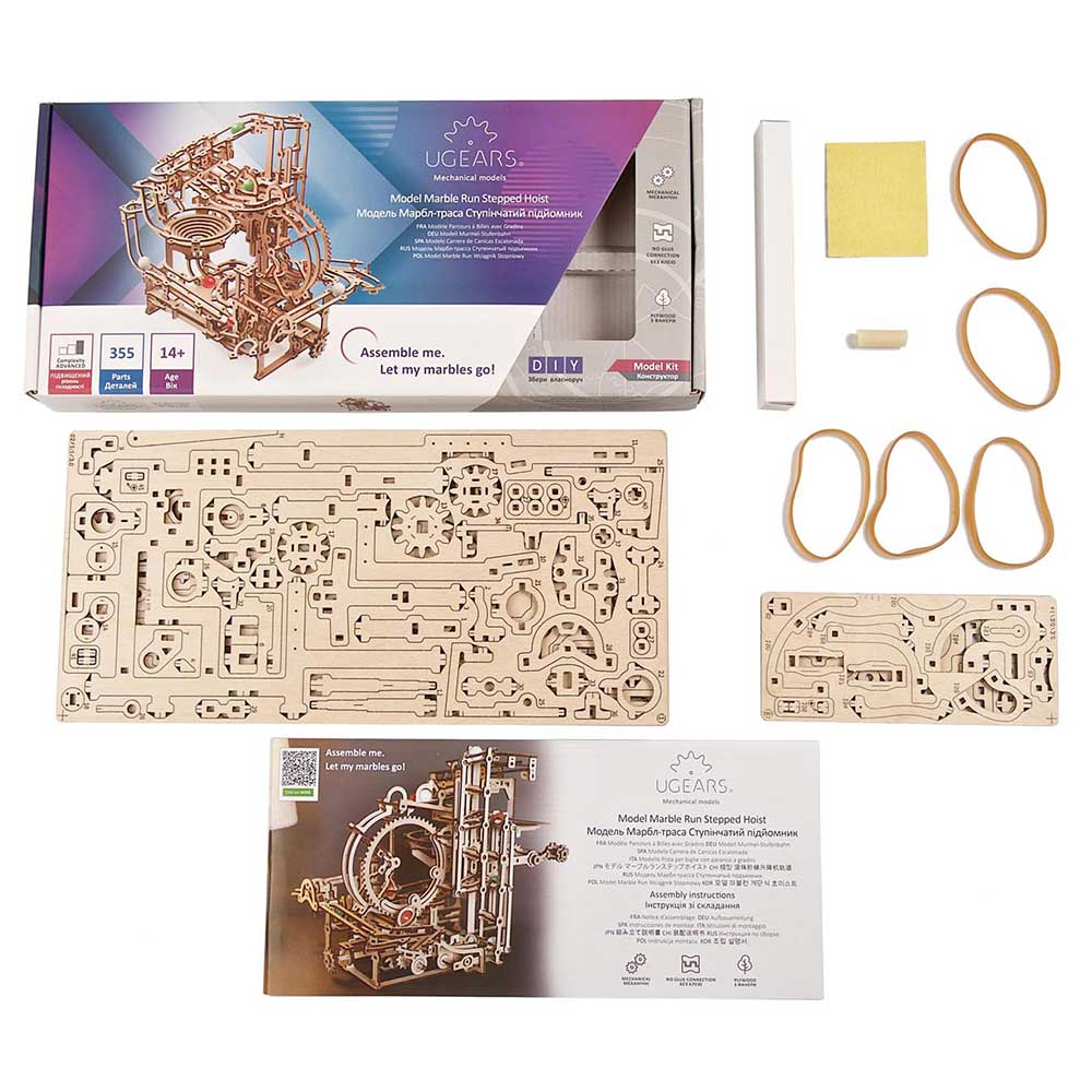 Marble Run - Stepped Hoist Model Kit