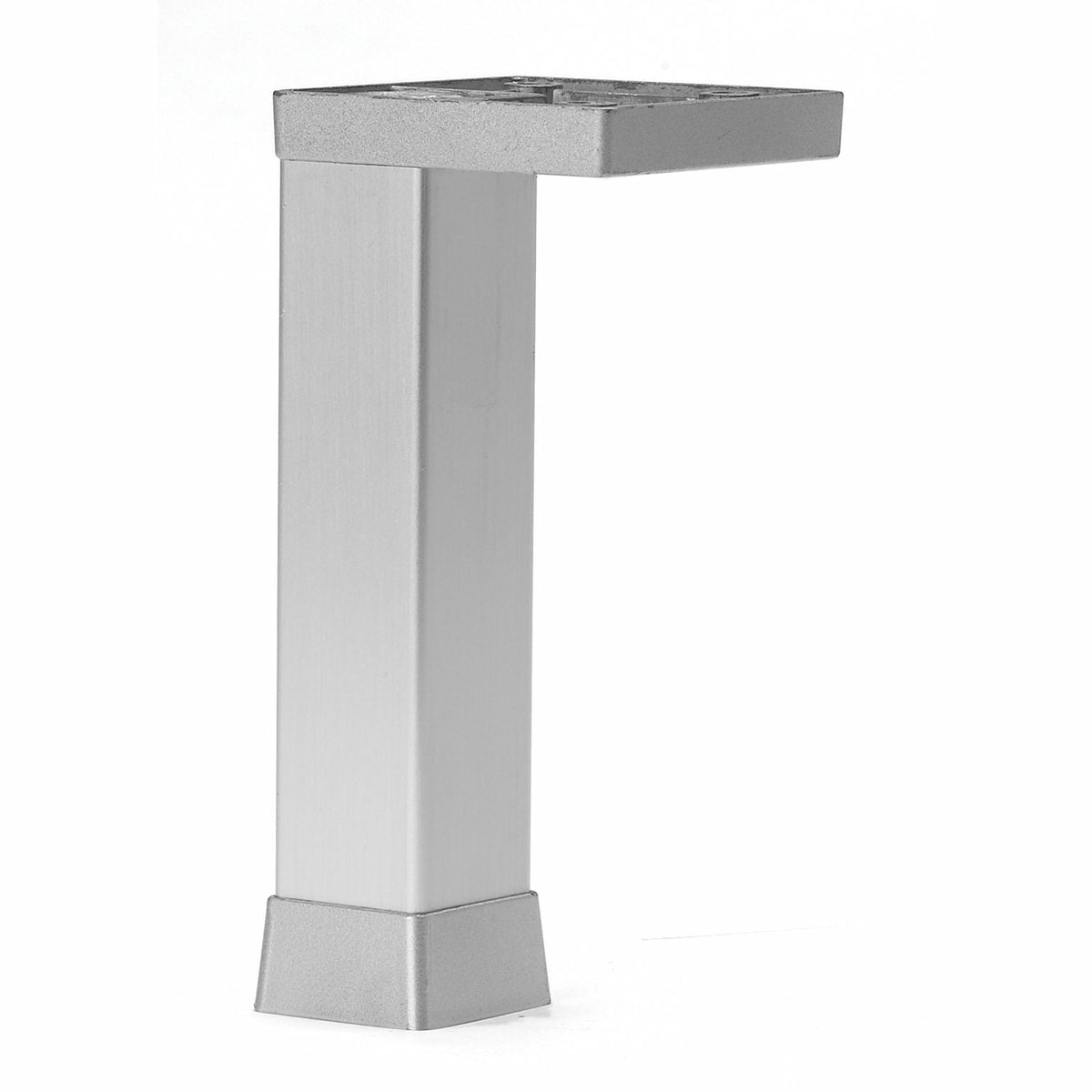 5-29/32" (150 mm) Adjustable Furniture Leg Aluminum