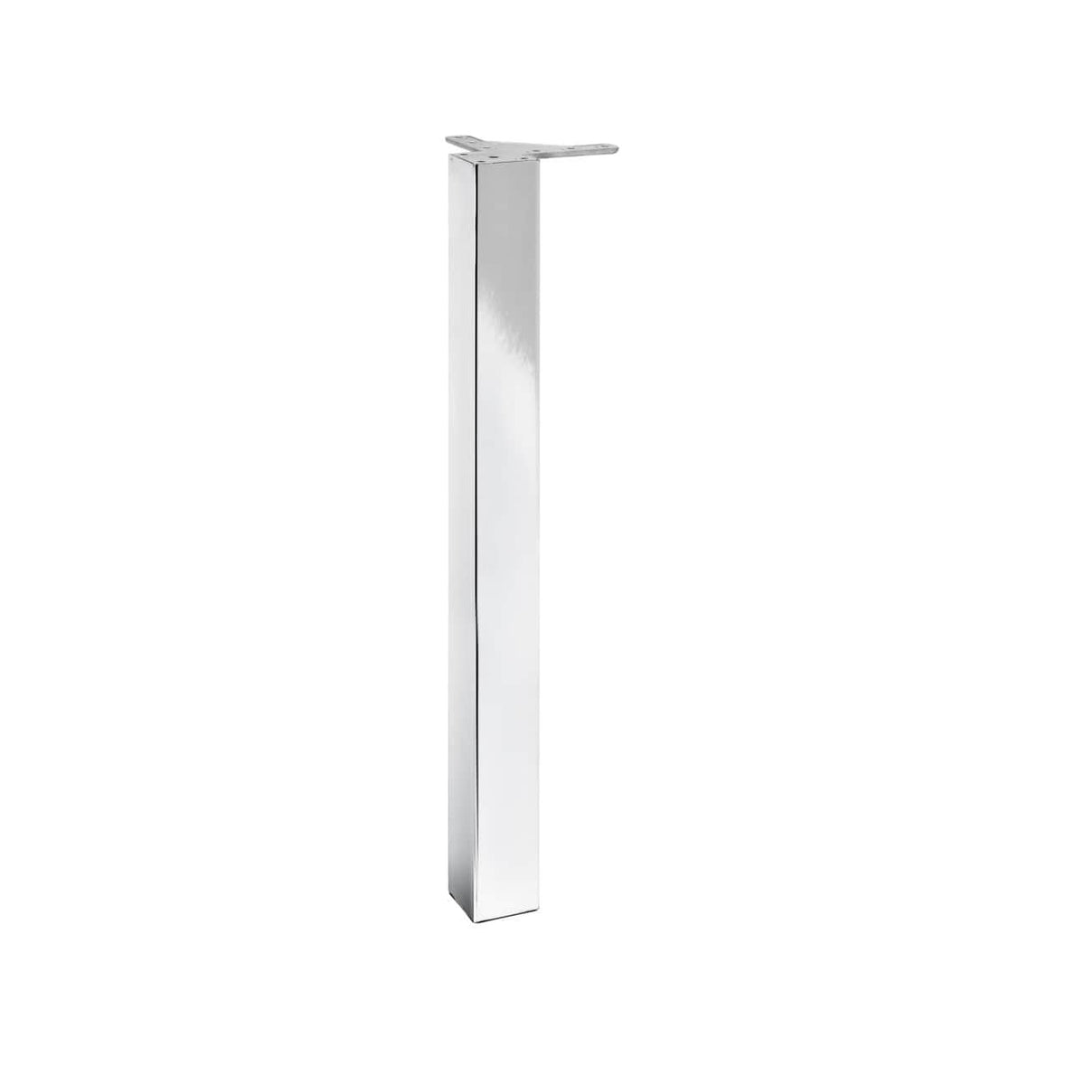 27-3/4" (705 mm) Adjustable Square Leg  Chrome Pack of 4
