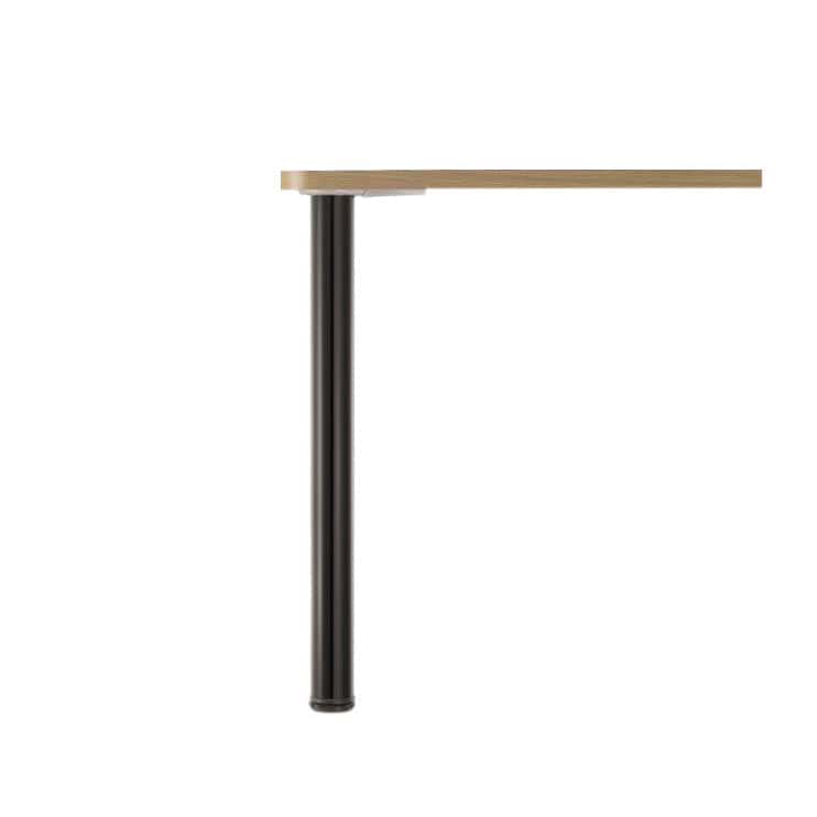 43-1/4" (1100 mm) Adjustable Table Leg Black