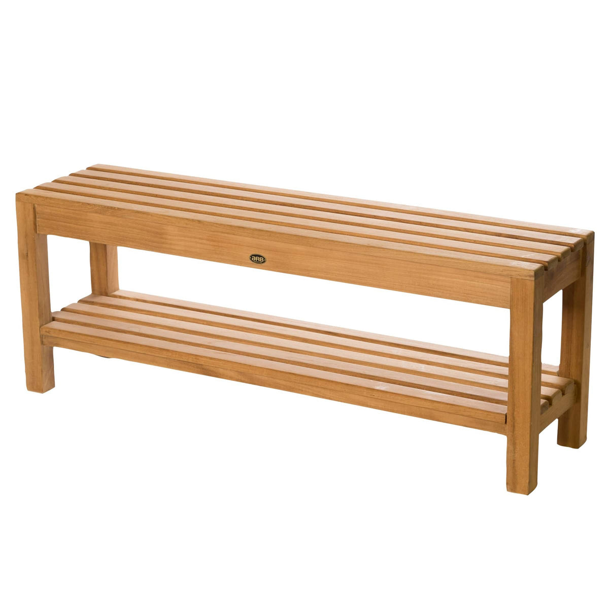 Coach Shower Bench 47" (120 cm) with Shelf