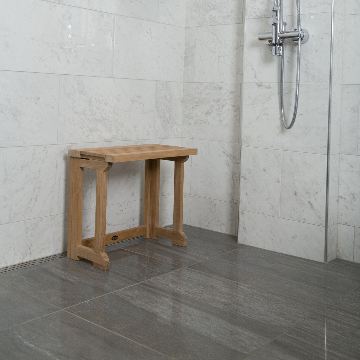 Folding Shower Bench with Gate Leg 20" (51 cm)