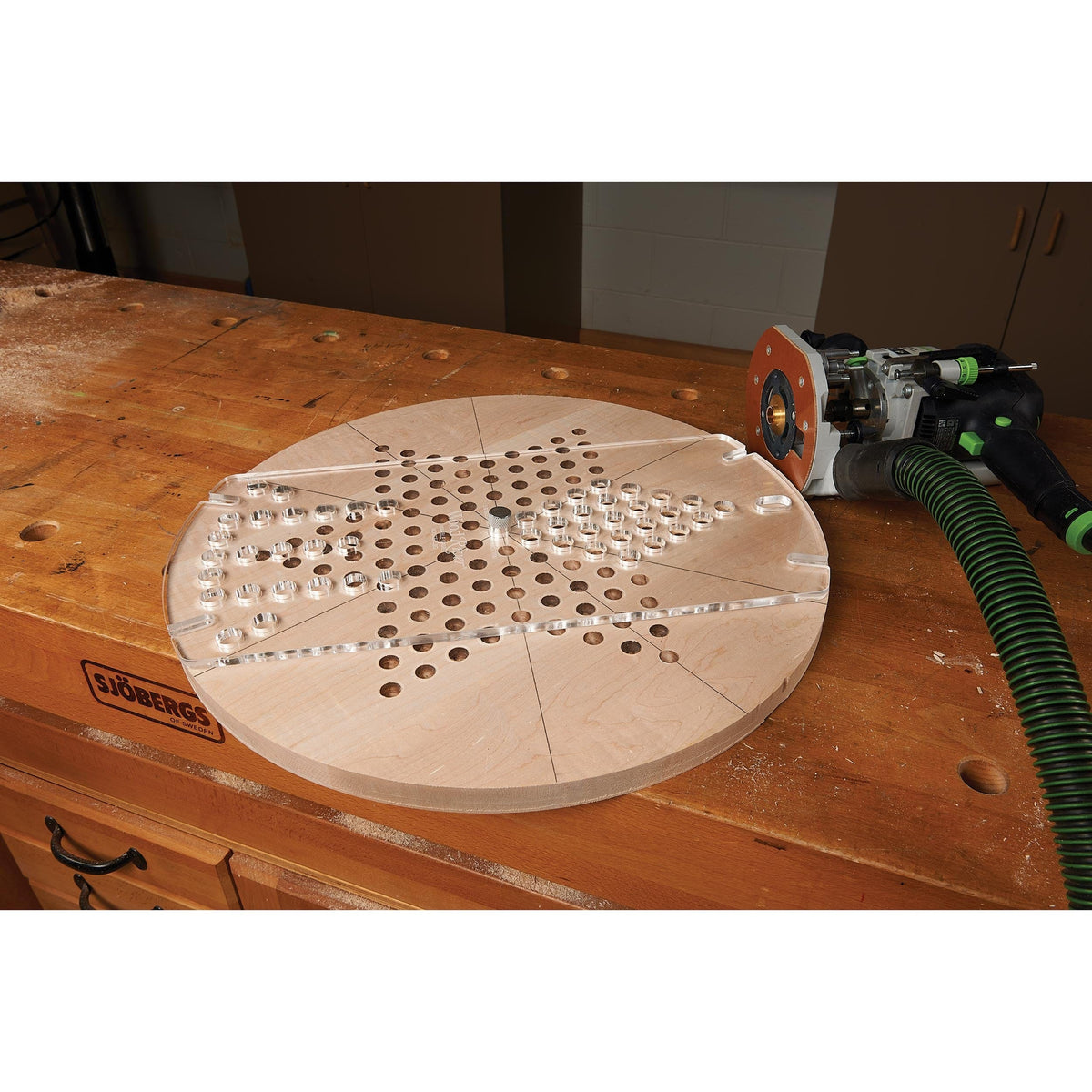Marble Game Router Jig