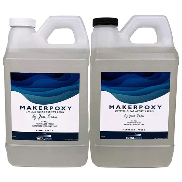 MakerPoxy Crystal Clear Artist Resin by Jess Crow