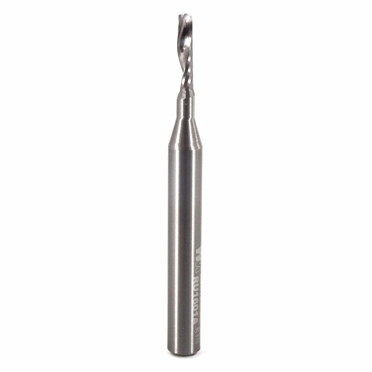 Single O-Flute Upcut Spiral Router Bit - 1/4" SH