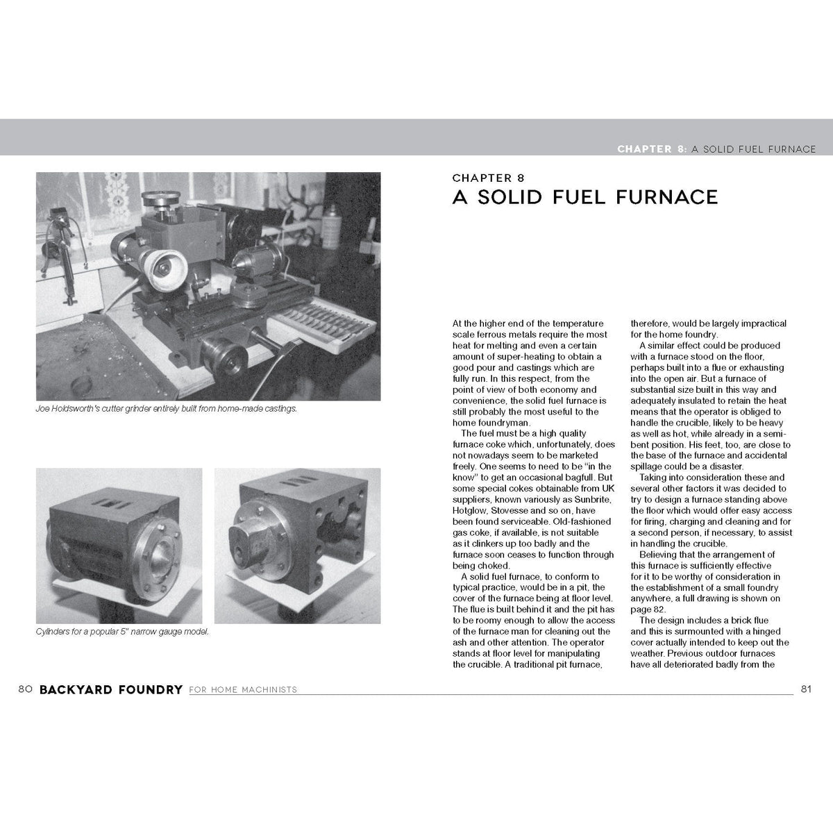 Backyard Foundry for Home Machinists