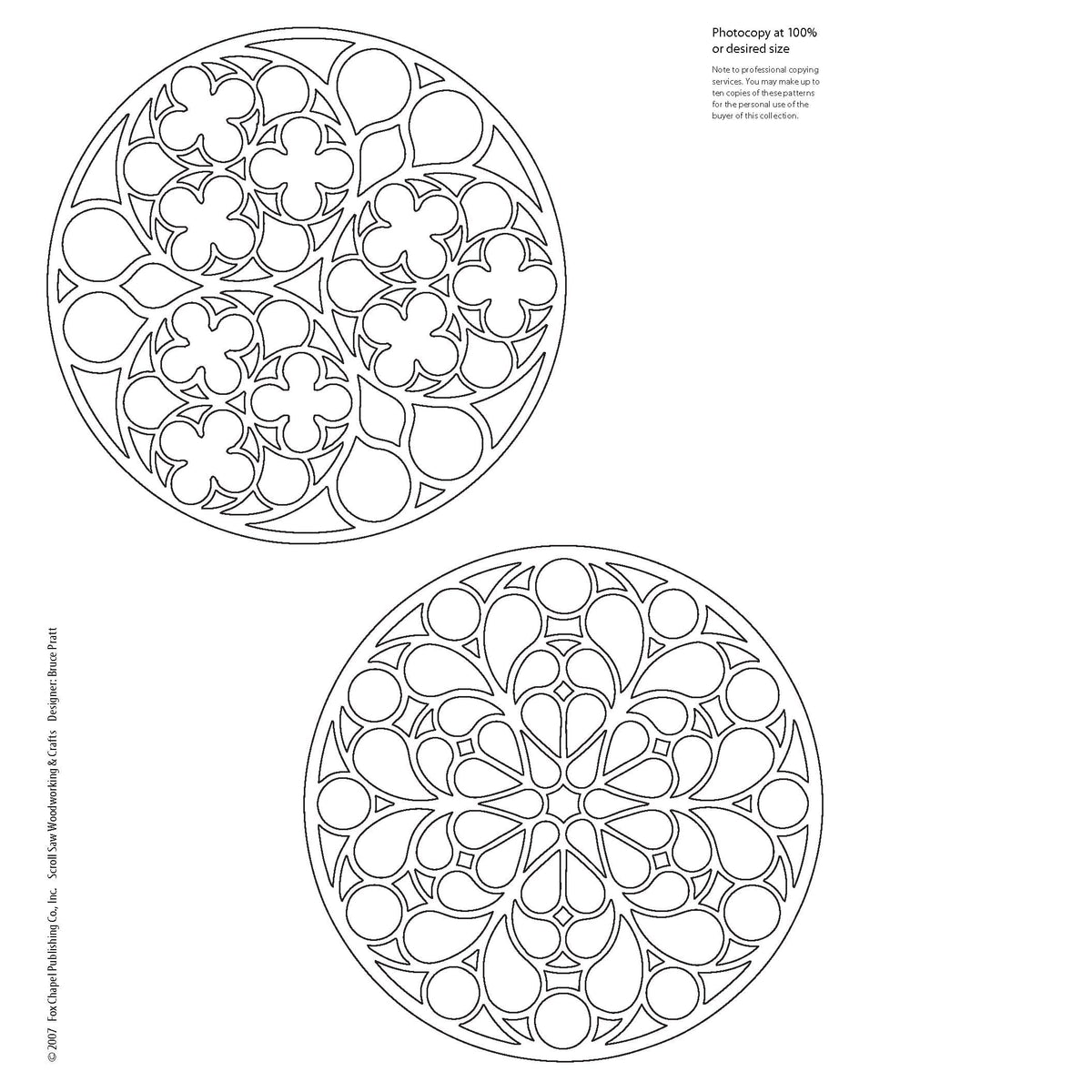 10 Original Tracery Designs Pattern Pack