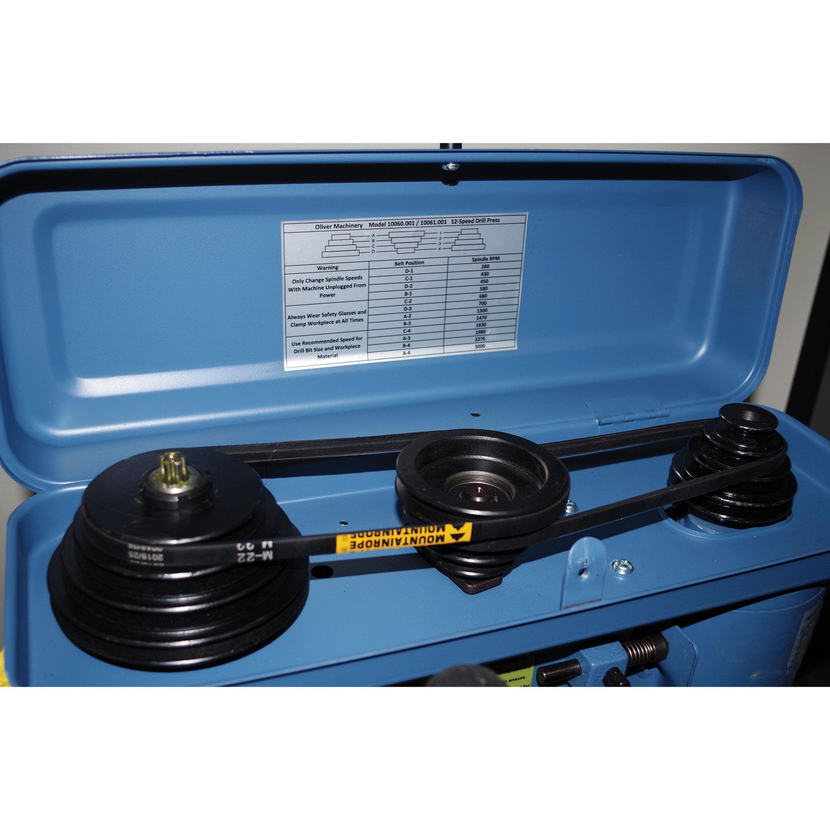 14" Swing Benchtop Model Drill Press 1/2HP 1Ph