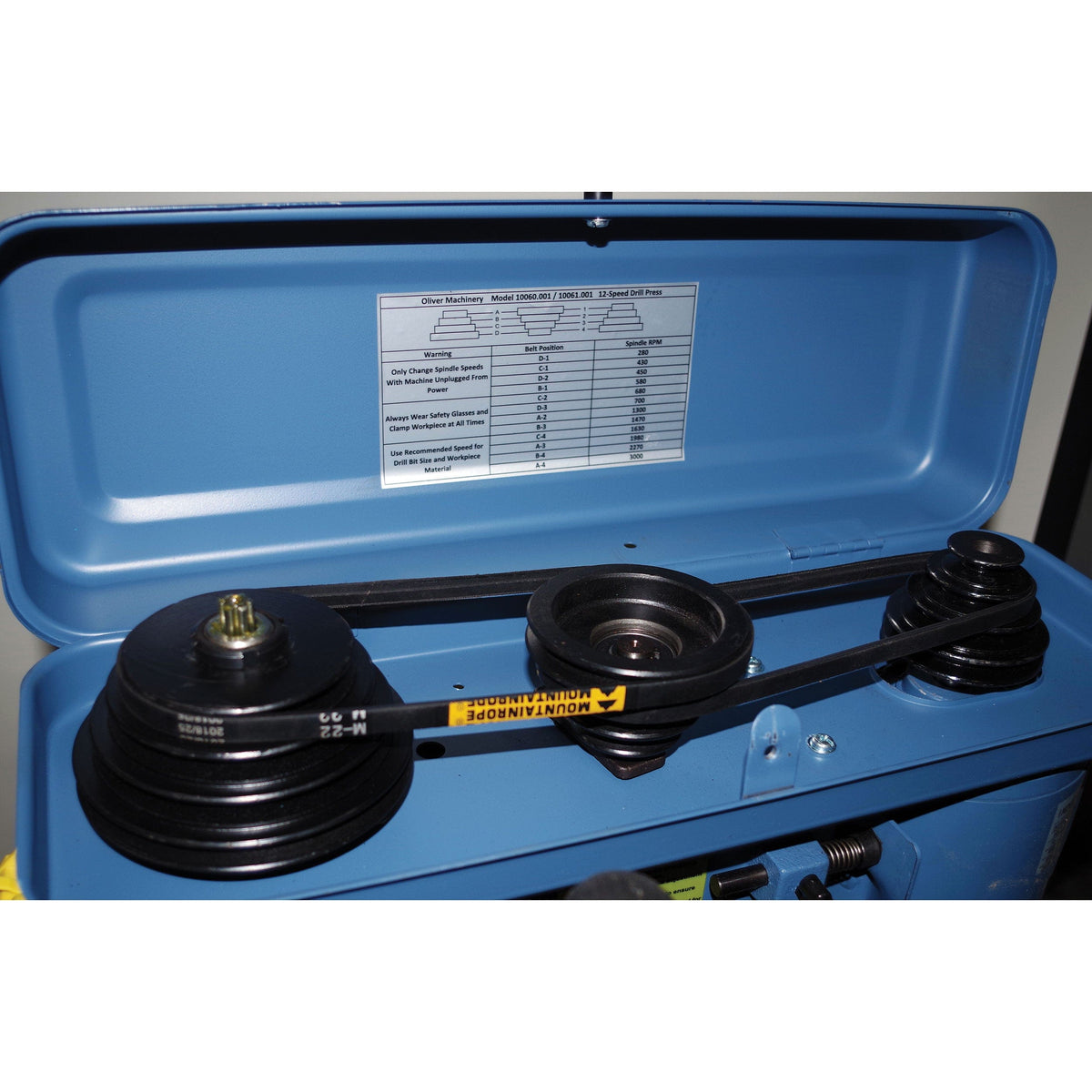 14" Swing Floor Model Drill Press 1/2HP 1Ph