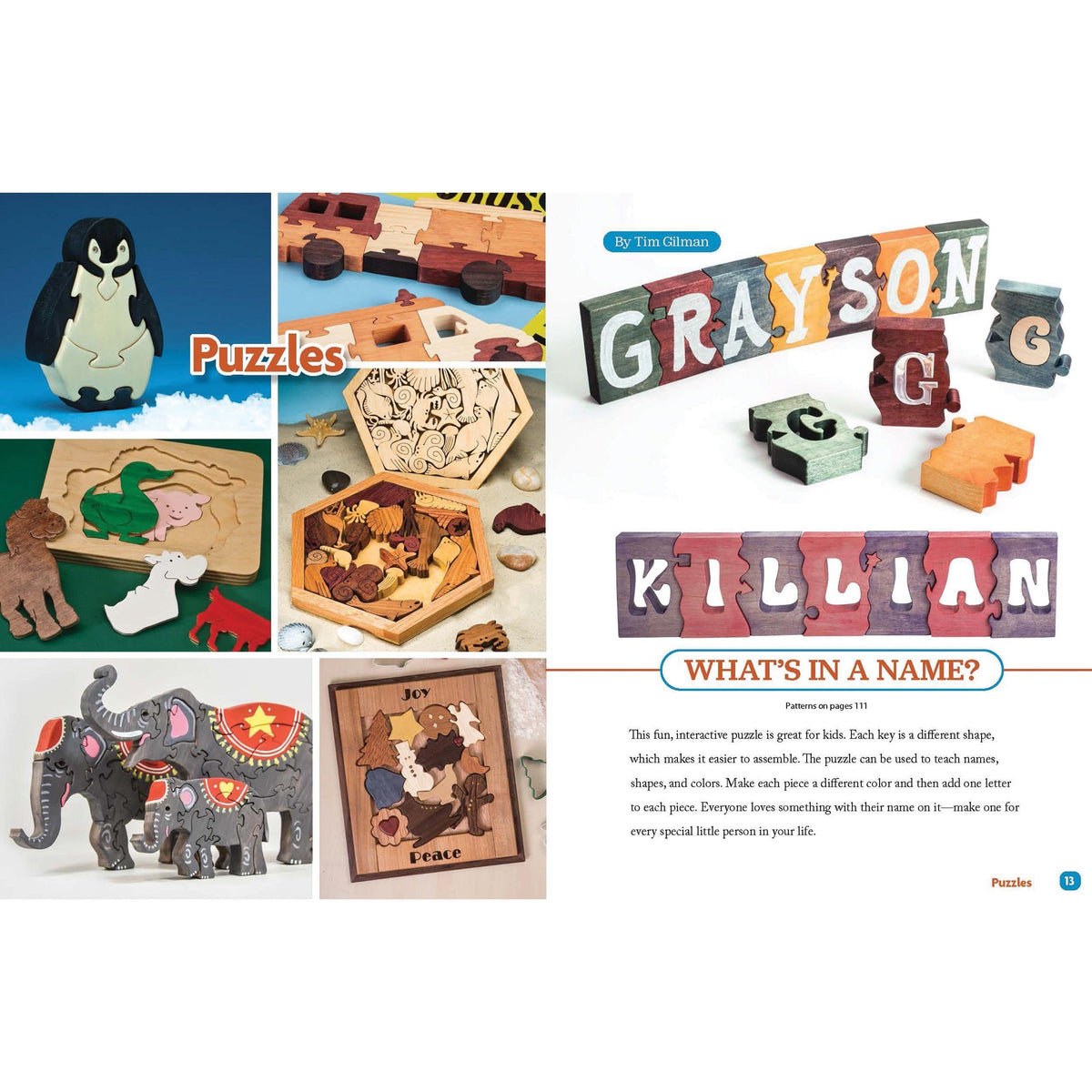 Easy Handmade Toys & Puzzles - 35 Projects & Patterns