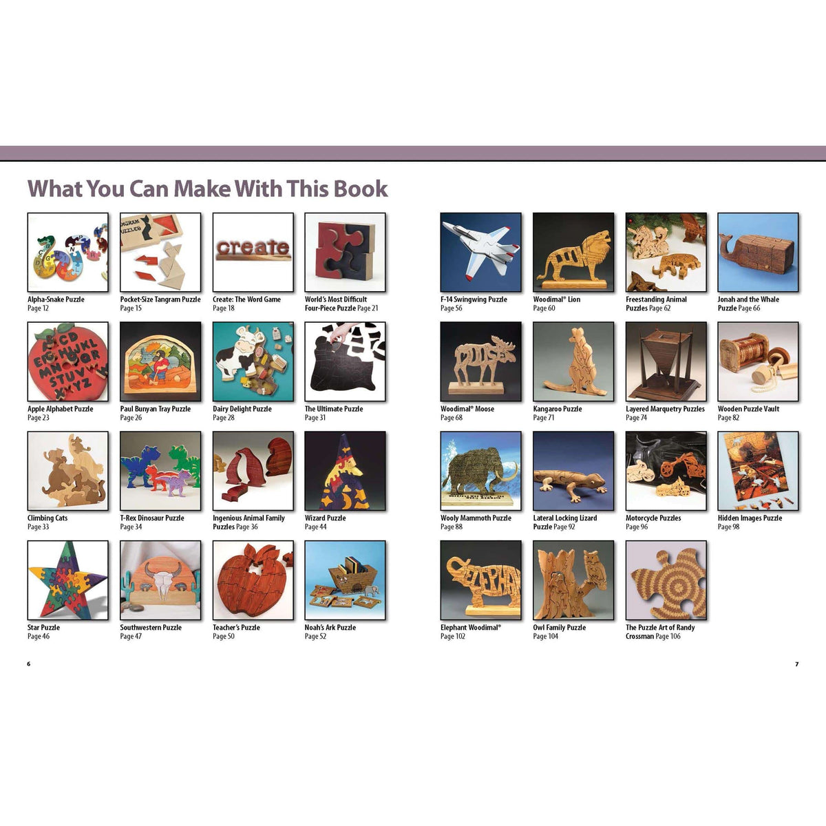 Wooden Puzzles - 31 Favorite Projects and Patterns