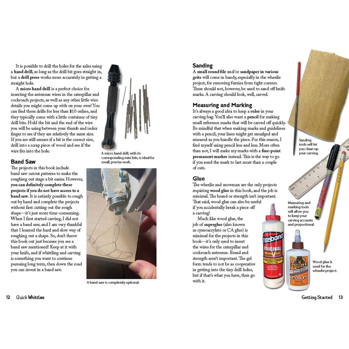 Quick Whittles - 16 Caricature Projects to Carve in a Sitting