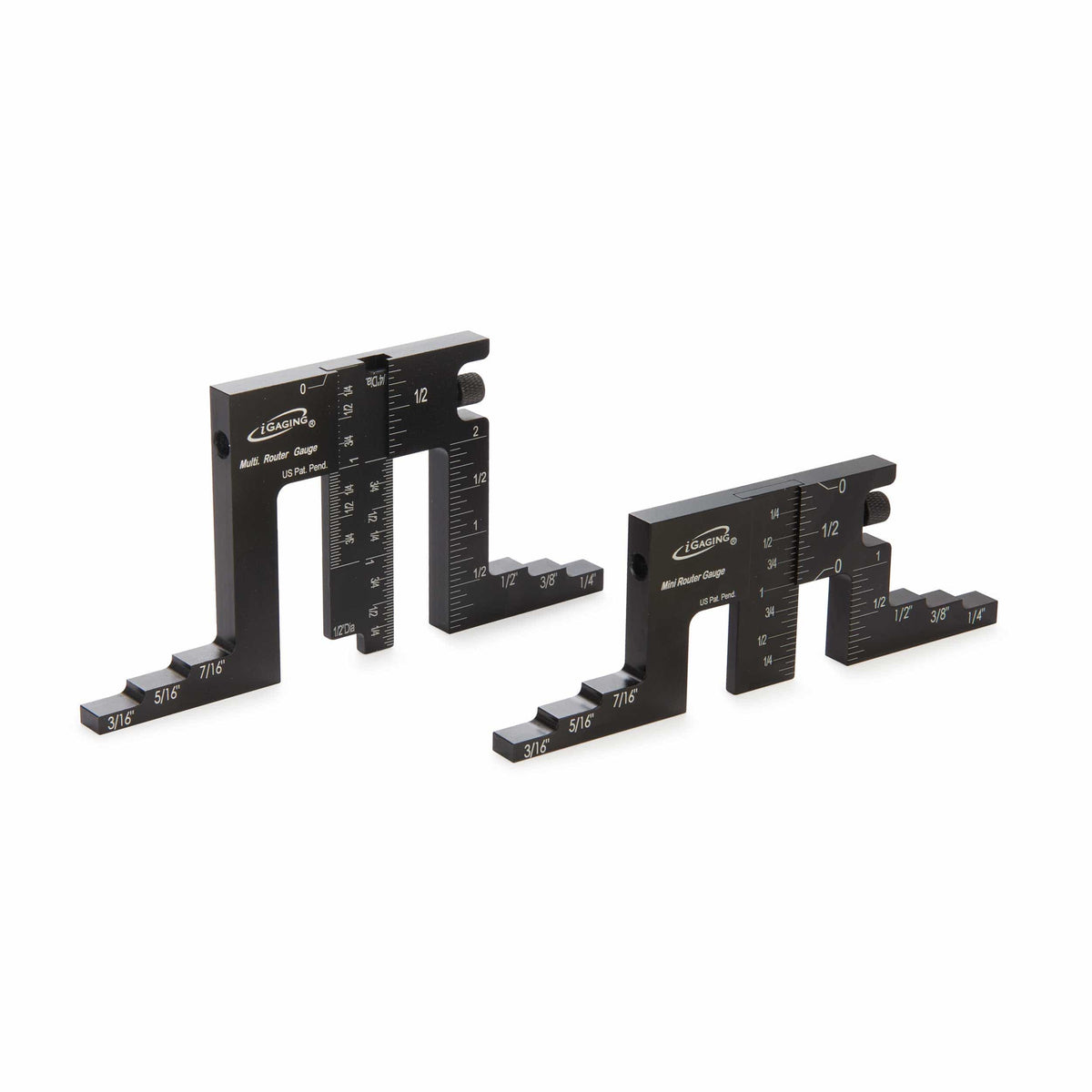 Adjustable Router Gauge Set