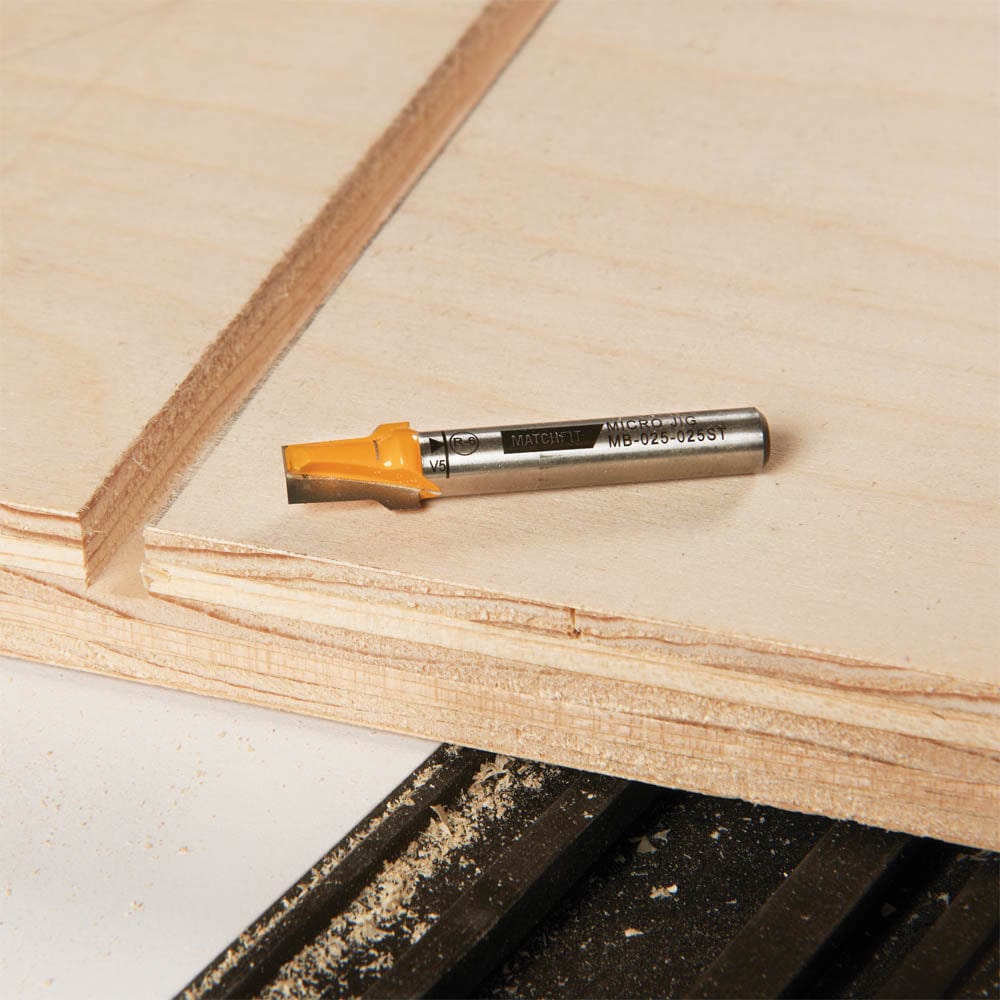 MATCHFIT 1/4” Relief Router Bit - 1/4” Shank