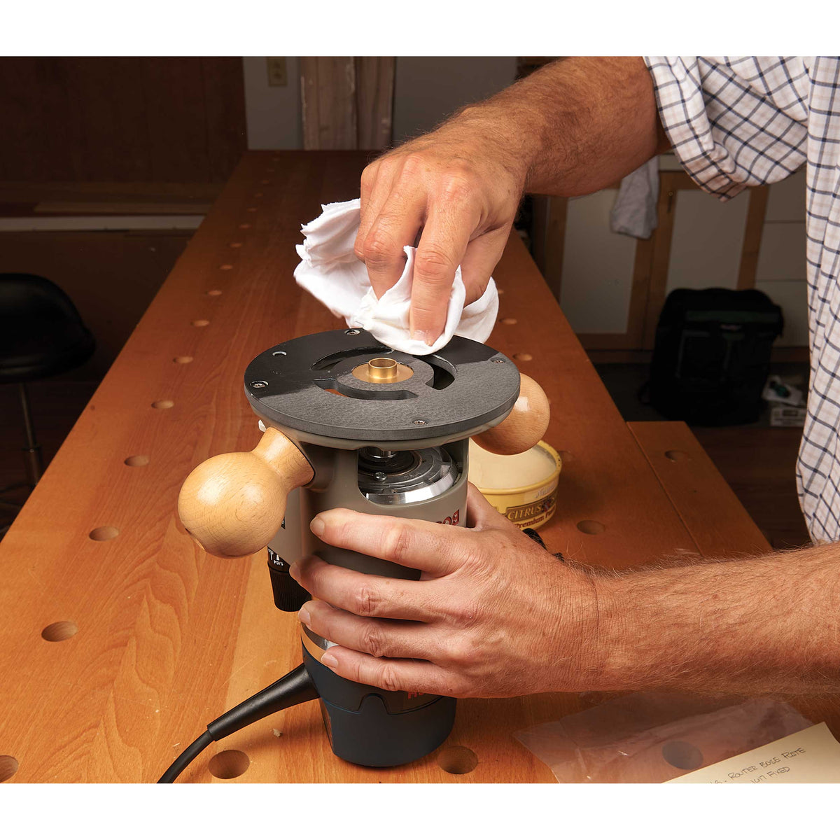 Router Baseplate - Bosch 1617 - Fixed Base