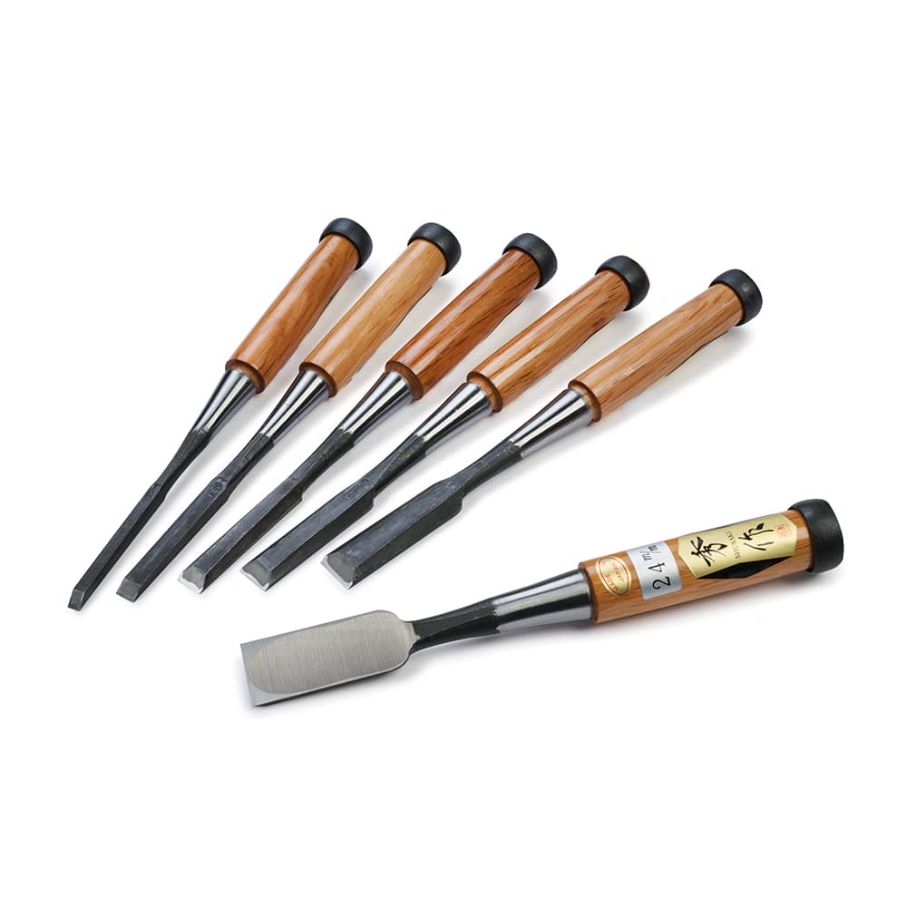 Ioroi Japanese Bench Chisel Set - 6 Piece