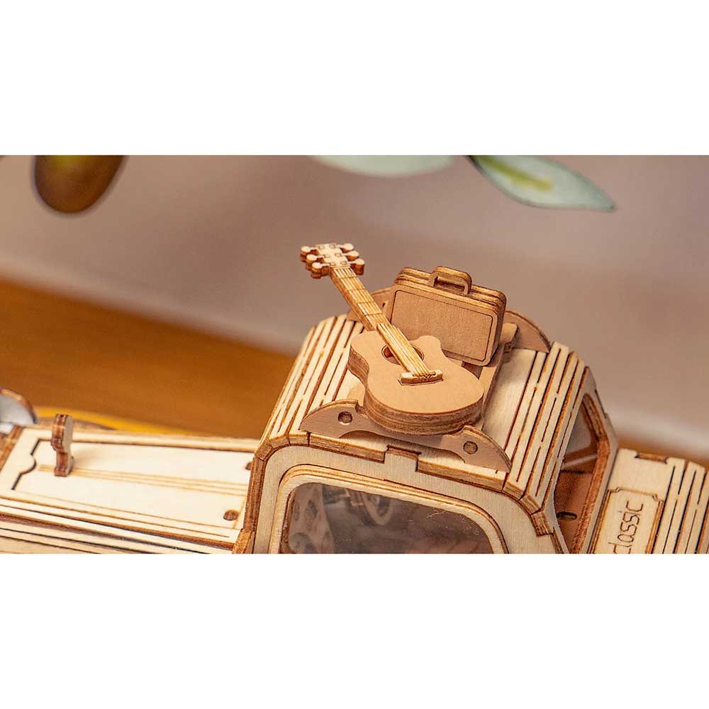 Vintage Car 3D Wood Puzzle Kit