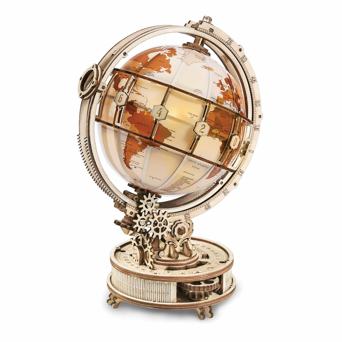 Luminous Globe 3D Puzzle Kit