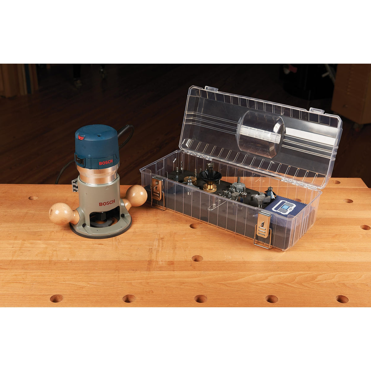 Router Bit Storage Case