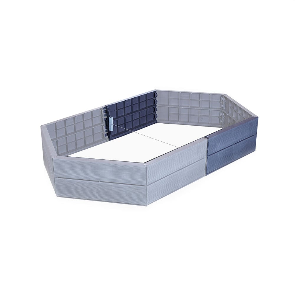 ERGO Modular Raised Bed Extension for Hexagon - Single Unit - Basic Set