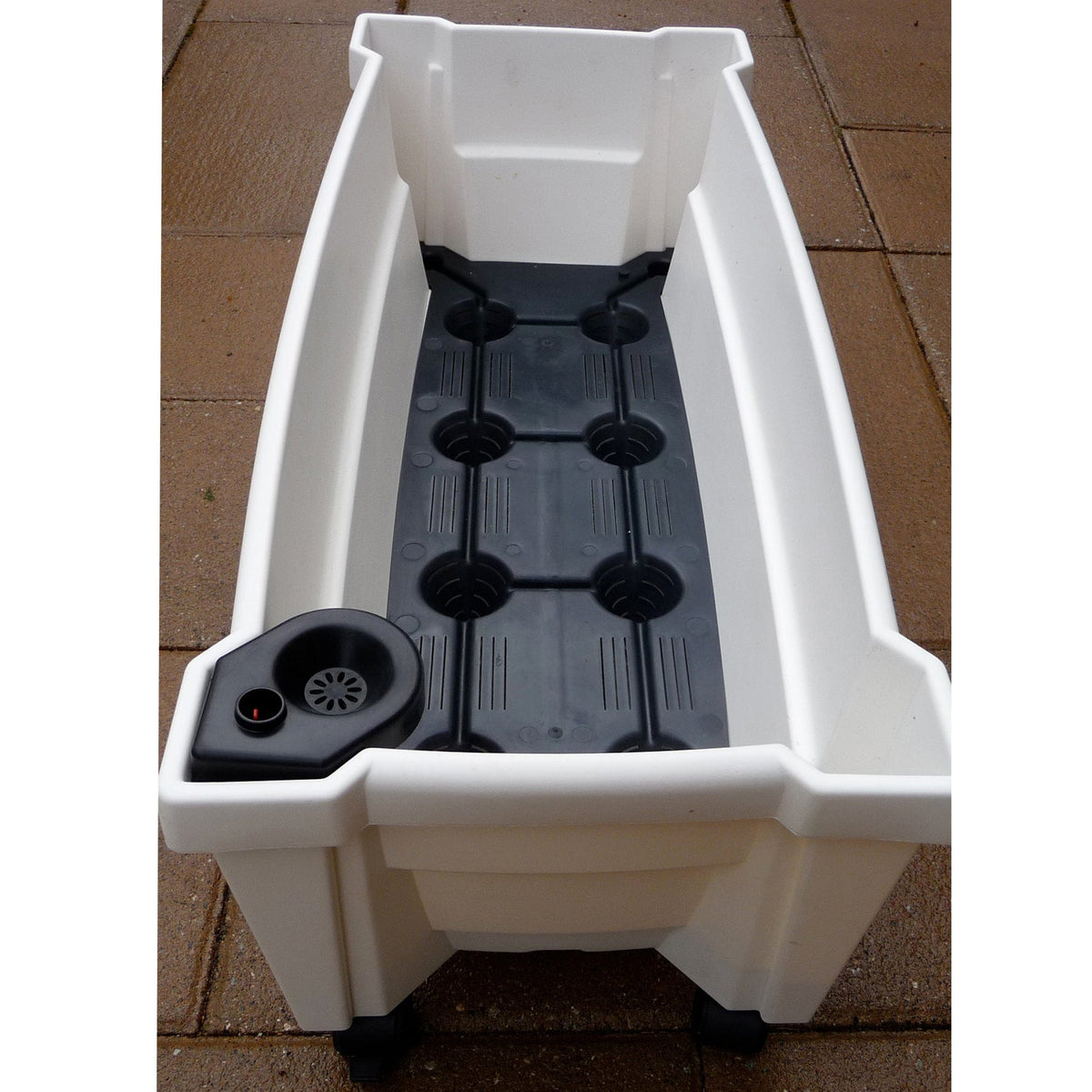 Calypso Planter Trellis Anthracite Gray