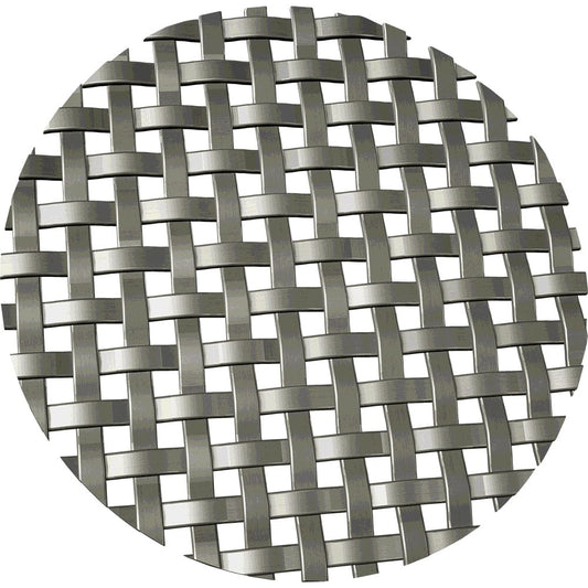 .1875" Flat Square Decorative Grille - Antique Pewter, 36" W x 48" L Sheet