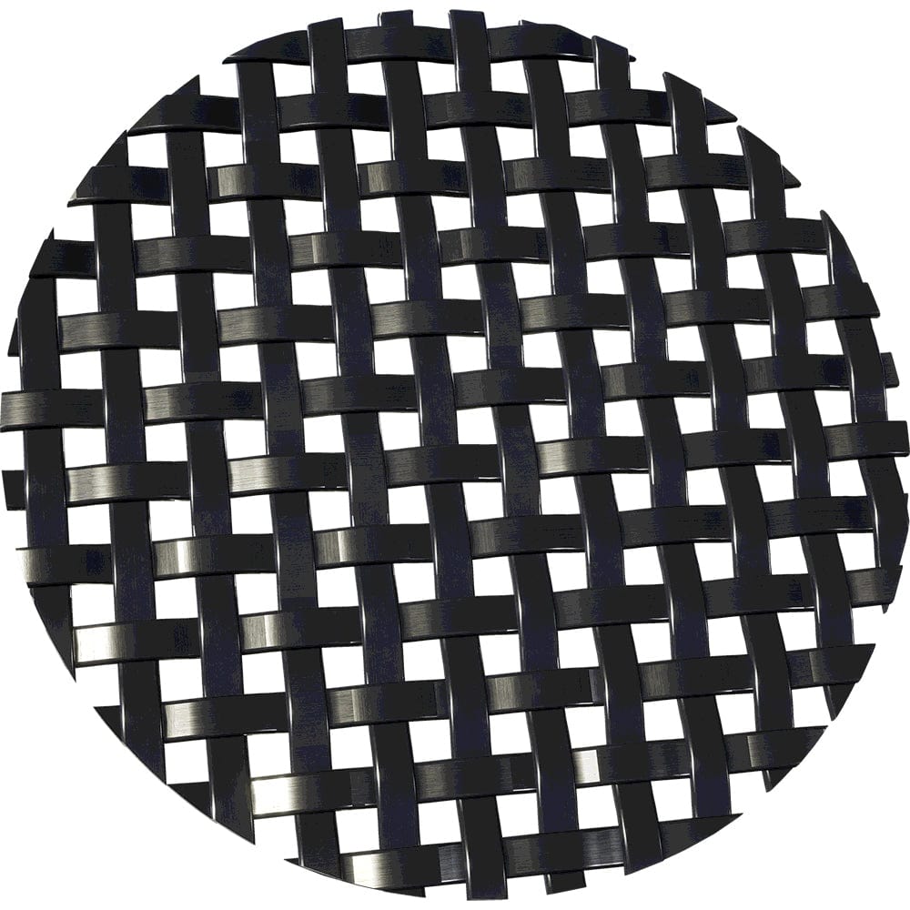 .1875" Flat Square Decorative Grille - Flat Black, 36" W x 48" L Sheet