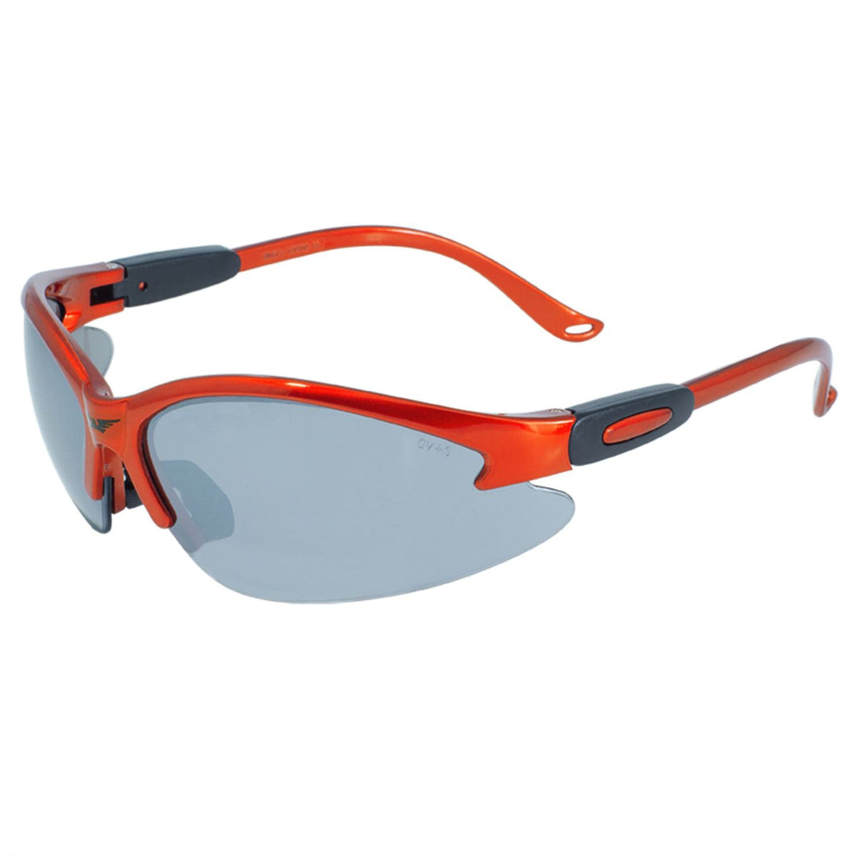Cougar Orange Frame Flash Mirror Safety Lenses