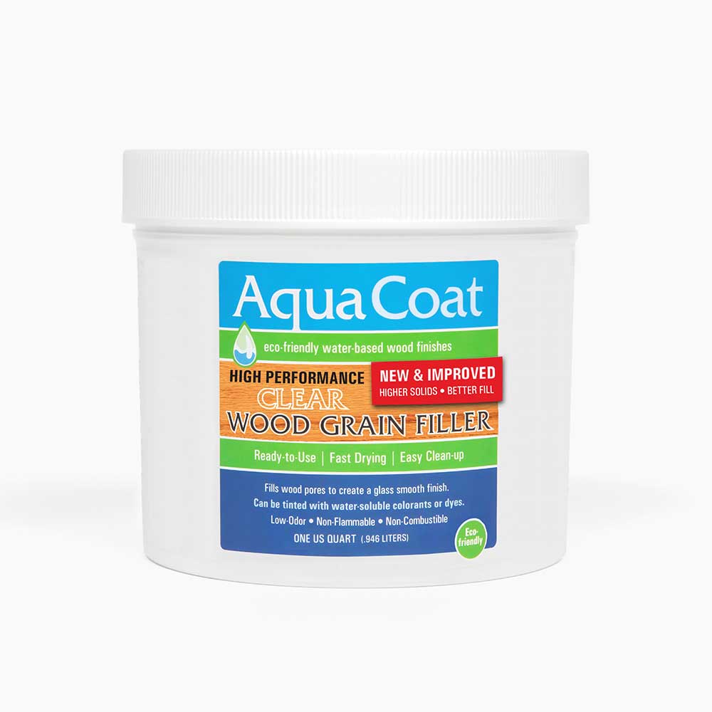 High Performance Clear Wood Grain Filler