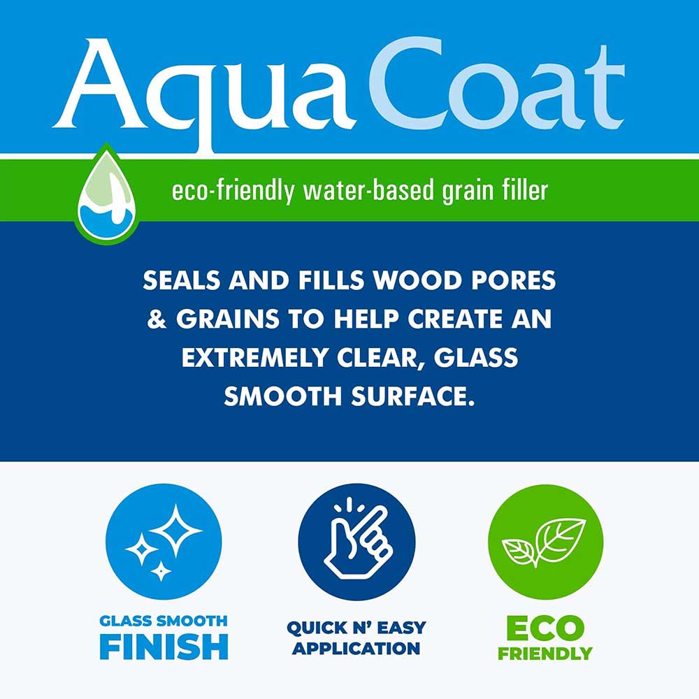 High Performance Clear Wood Grain Filler