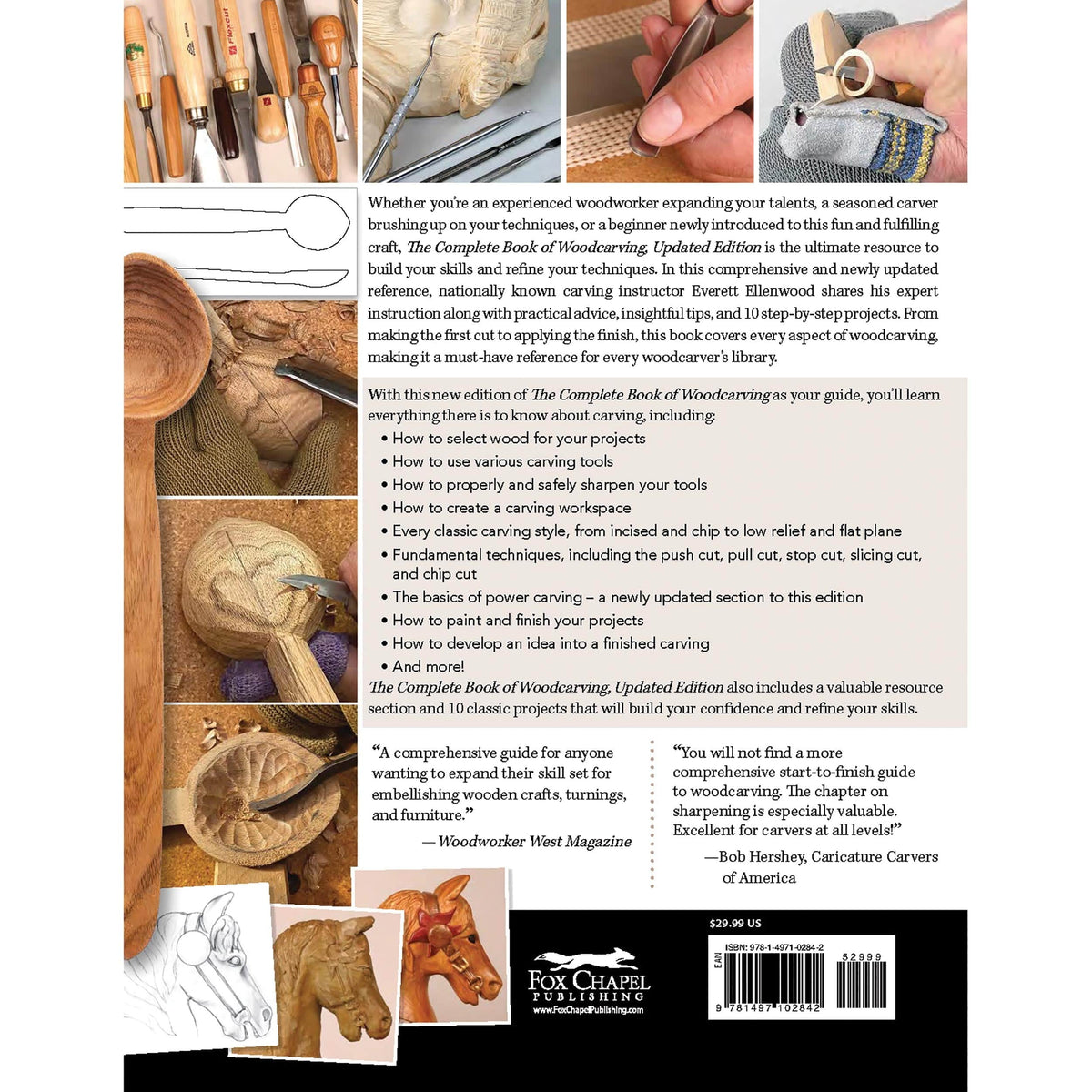 The Complete Book of Woodcarving - Updated Edition