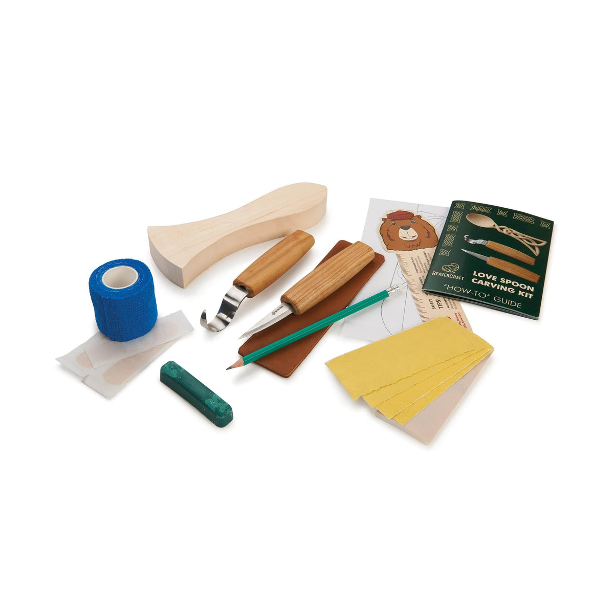 Celtic Love Spoon Carving Kit