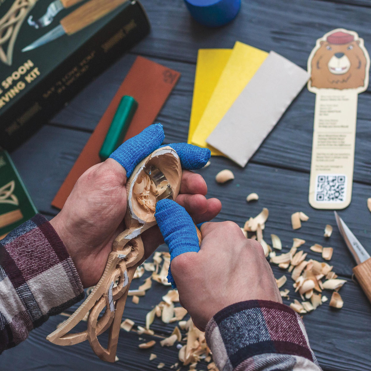 Celtic Love Spoon Carving Kit