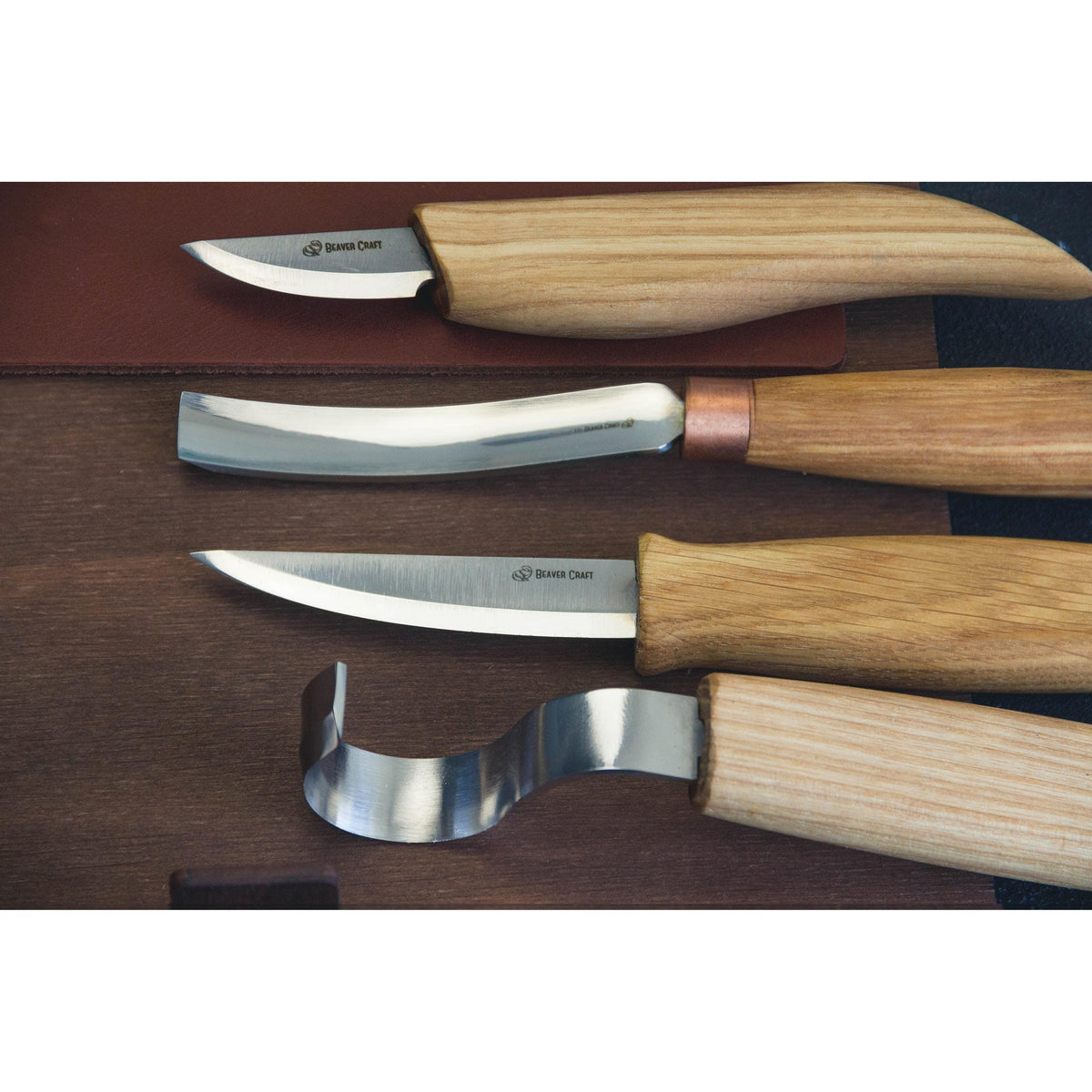 Spoon and Kuksa Carving Professional Set in Gift Book Box