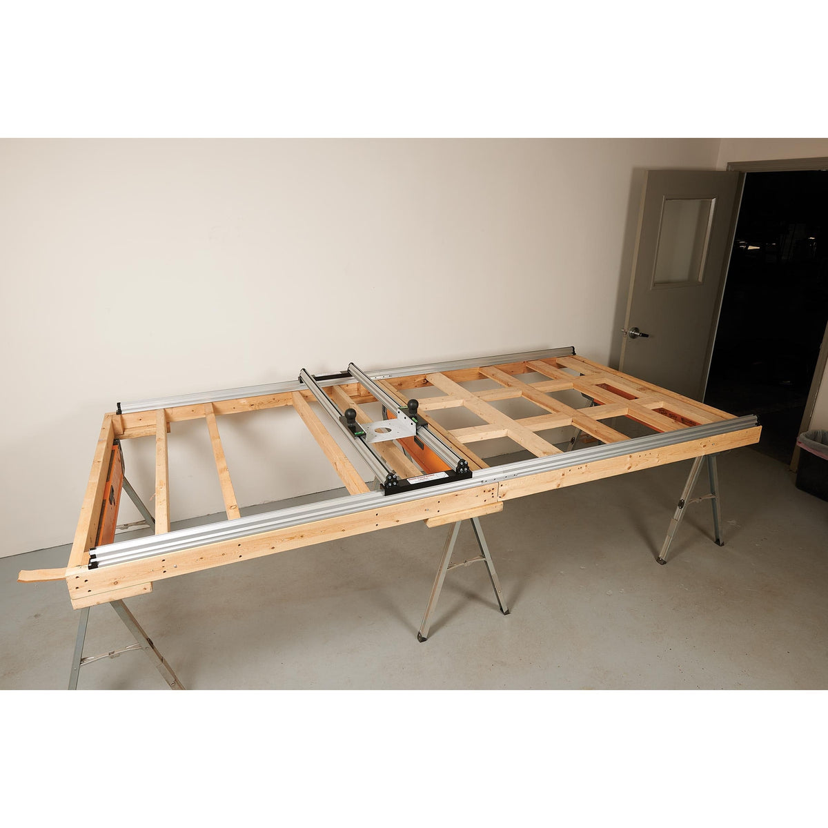 48" x 96" Threaded Slab Flattening Router Mill