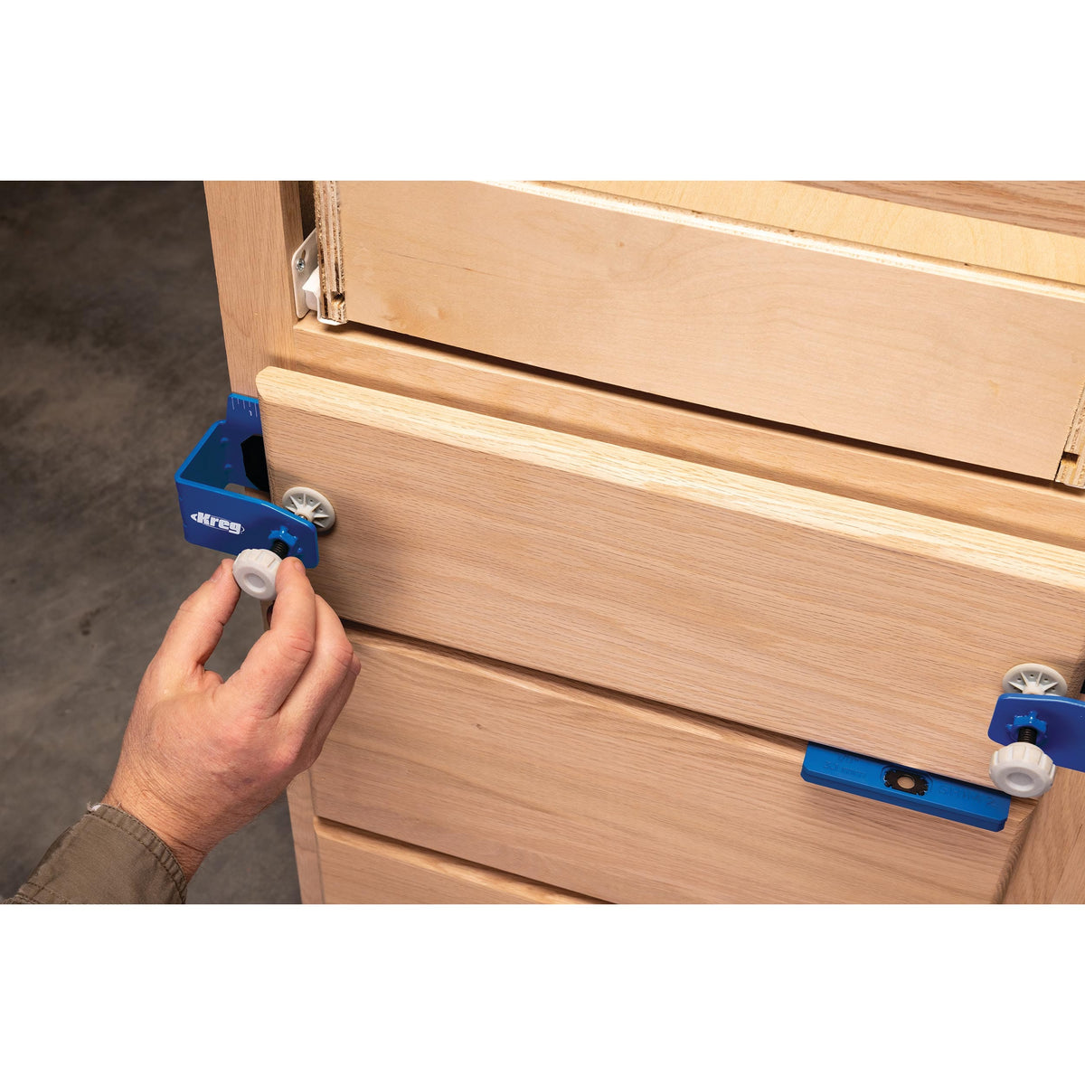 Drawer Front Mounting System