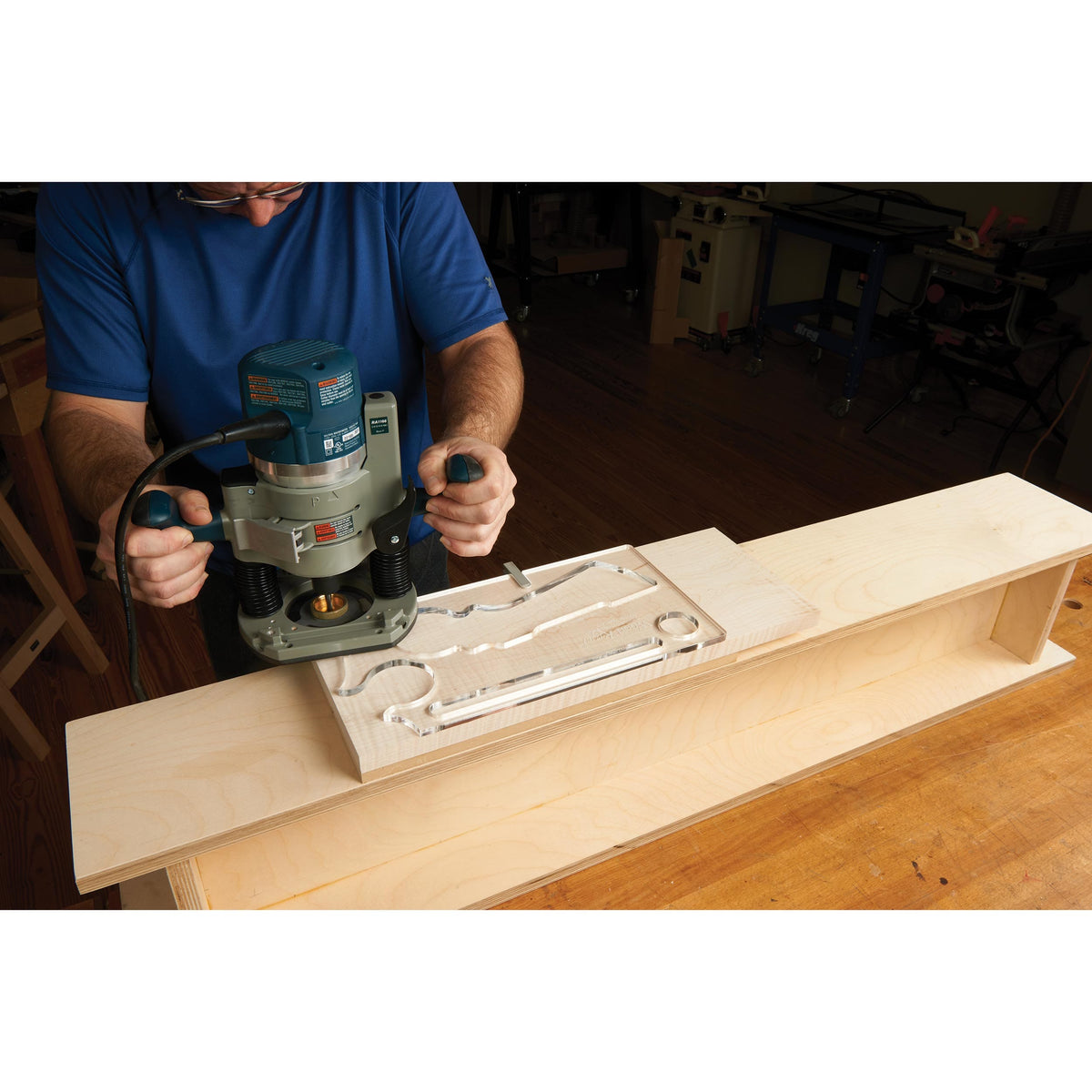 Cleaver Cutting Board Router Template