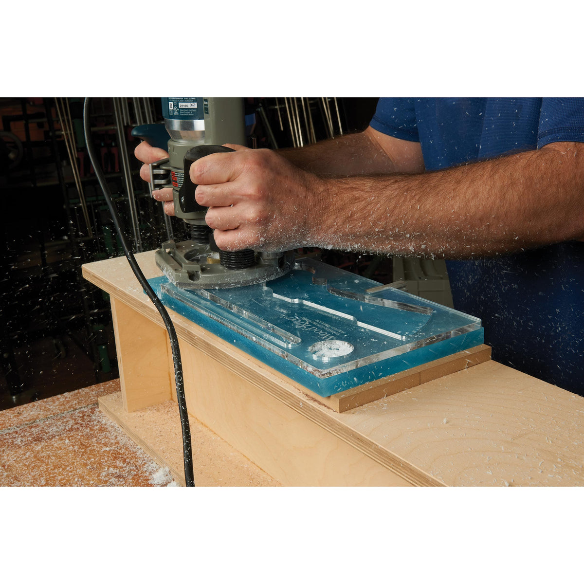 Cleaver Cutting Board Router Template
