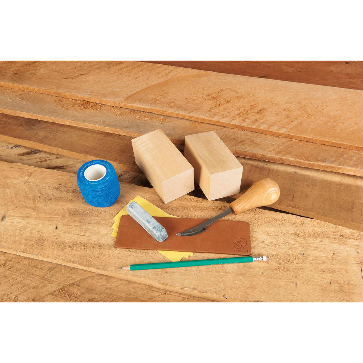 Bear Carving Kit