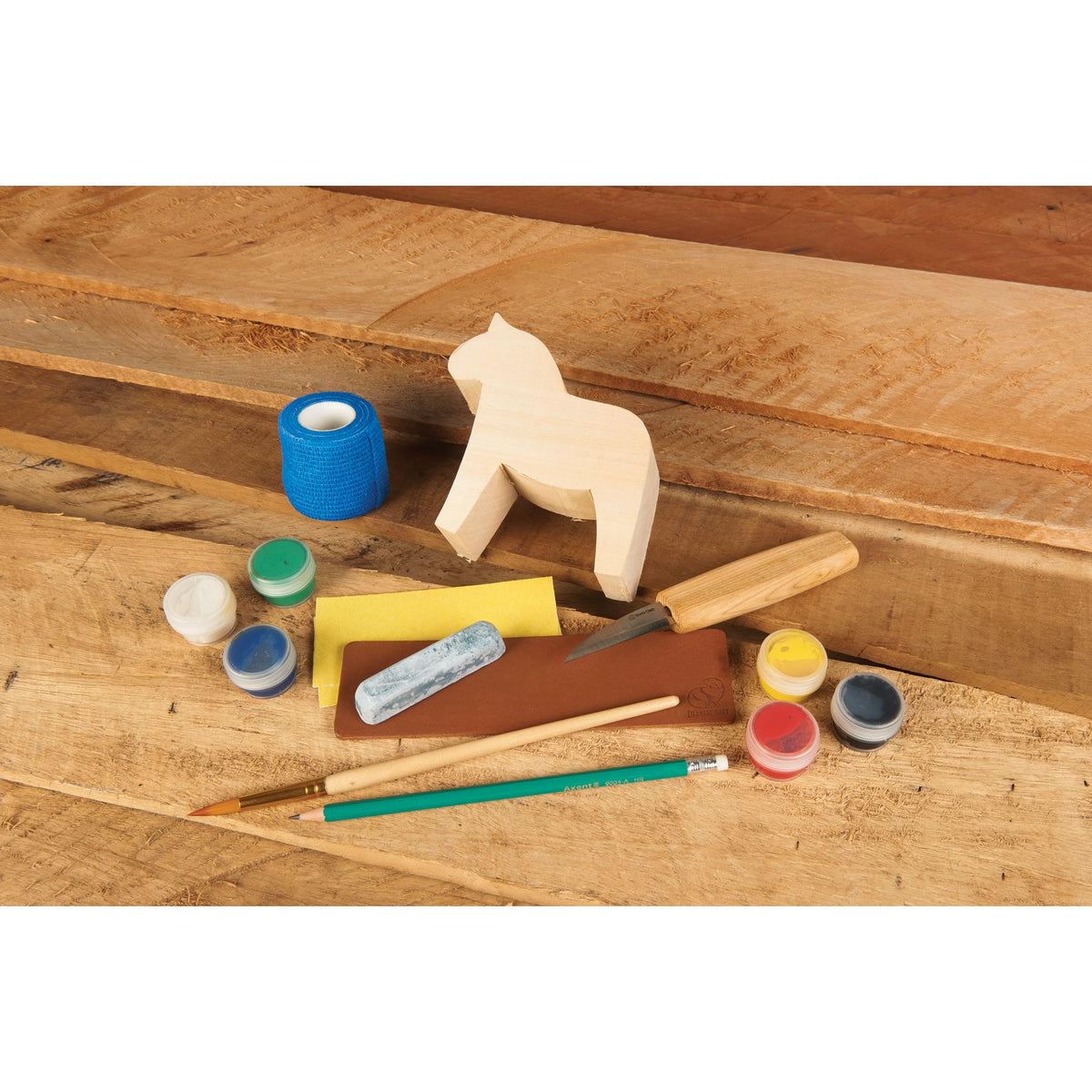 Dala Horse Carving Kit