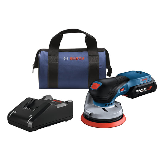 18V Brushless 5" Random Orbit Sander Kit with 4.0 Ah CORE Compact Battery