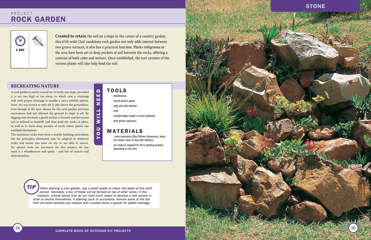 Complete Book of Outdoor DIY Projects