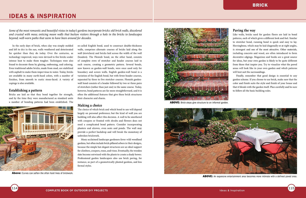 Complete Book of Outdoor DIY Projects