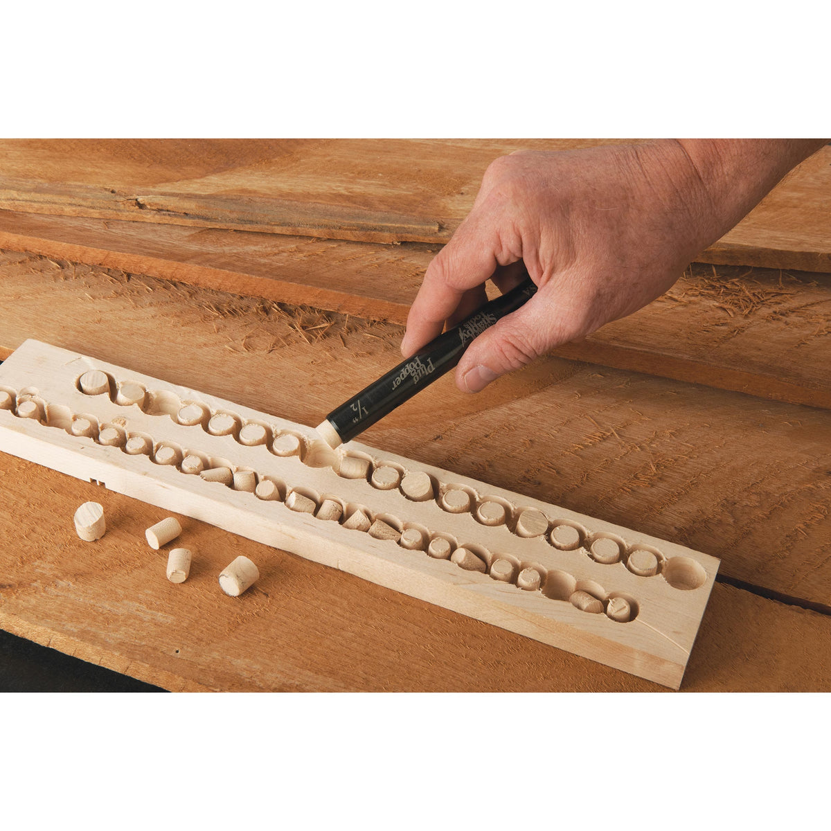 Plug Popper for 3/8" & 1/2" Plug Cutters