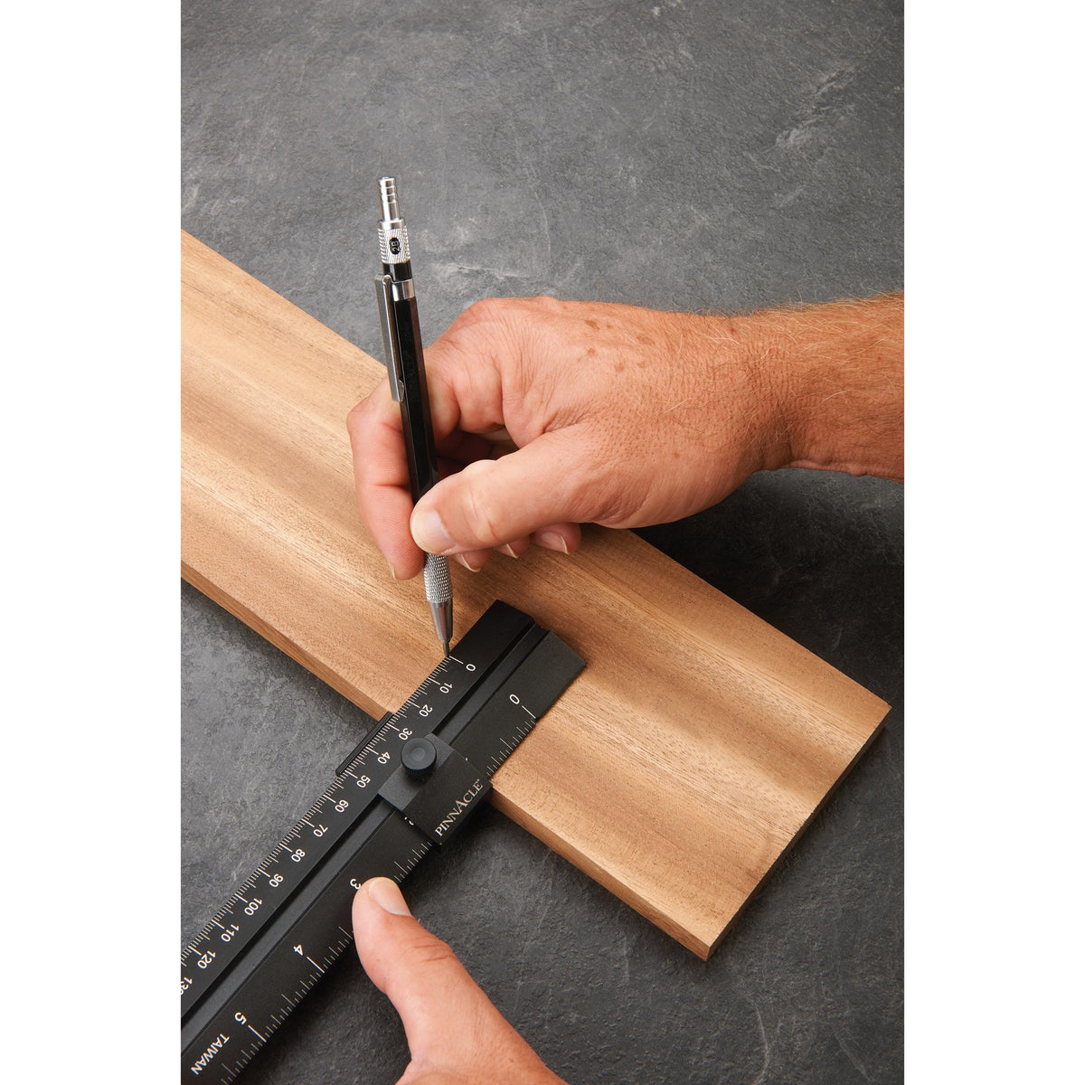 Pocket Rule with Slide Stop - 6"