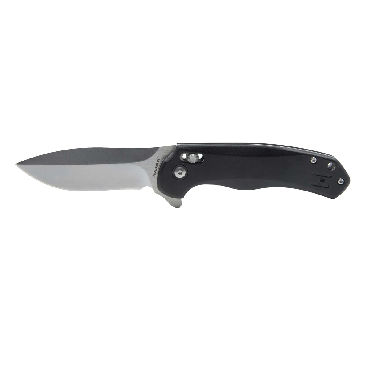 Black Jet Side Lock Folder