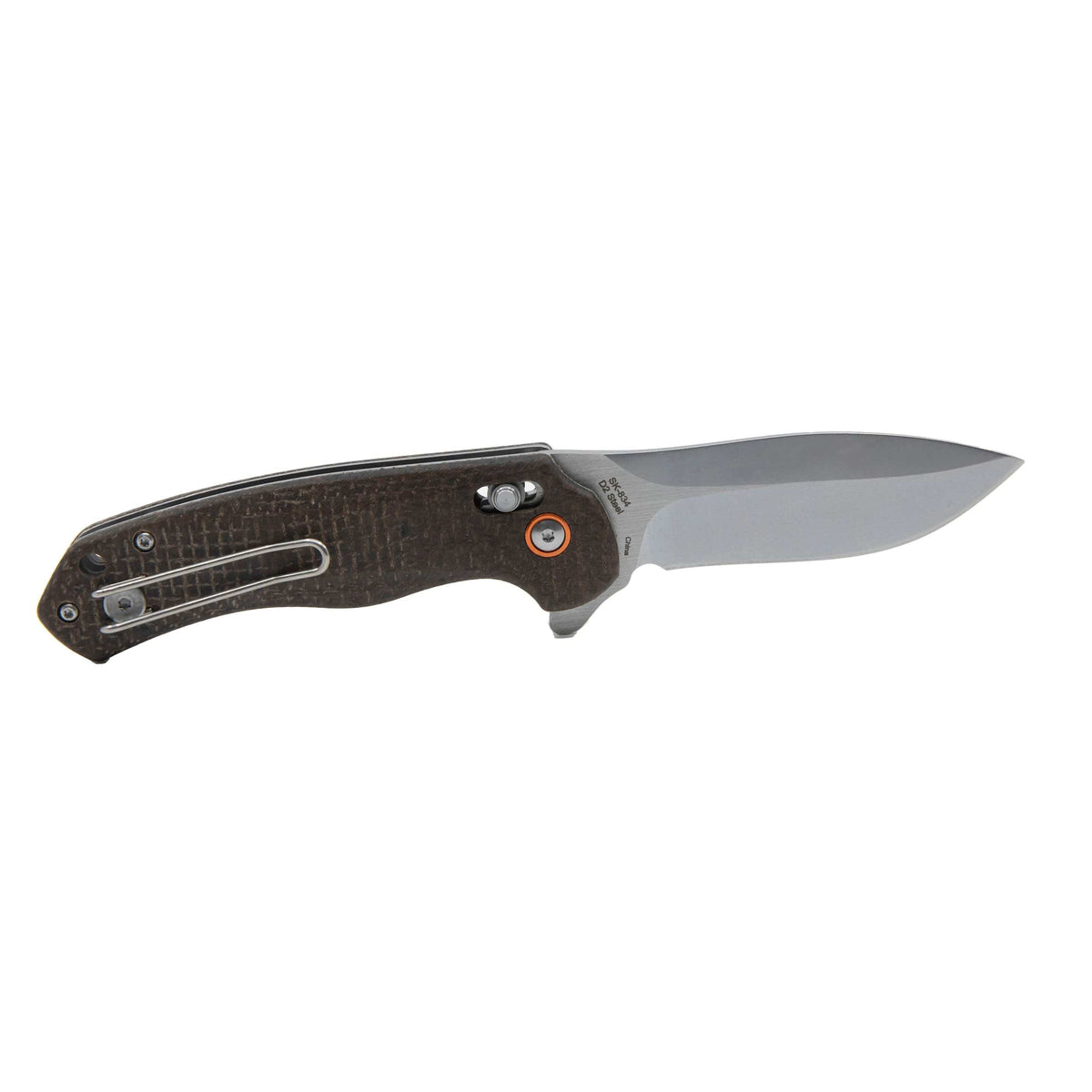 Stellar Linen Micarta Slide Lock Folder